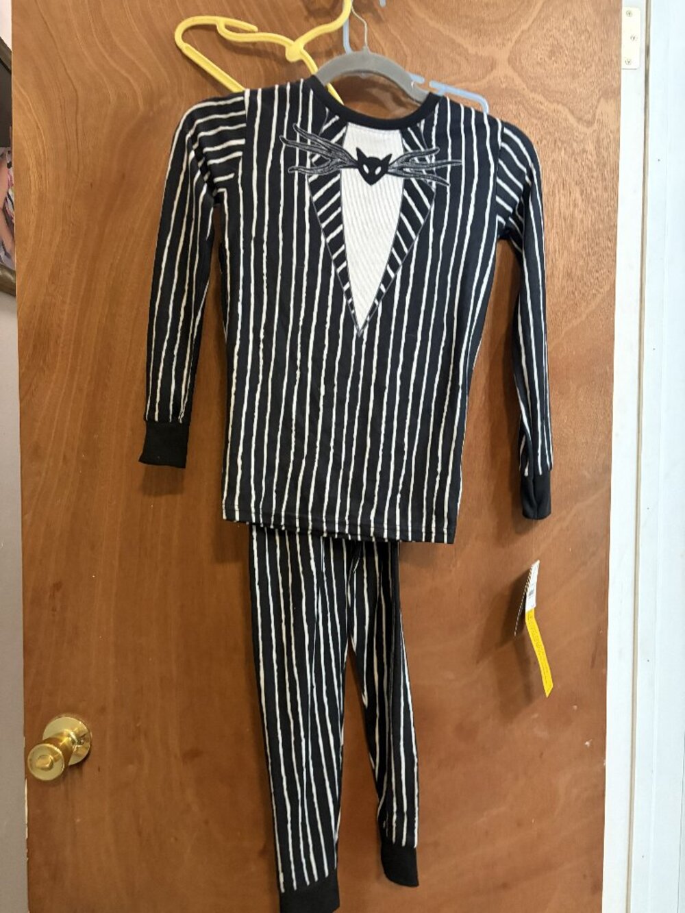 Disney nightmare before christmas two piece pajama kids size 10/12